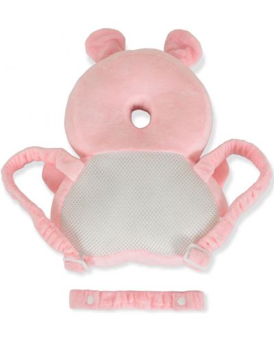 Предпазна възглавница за прохождащи бебета Moni - Rabbit, розова - 2