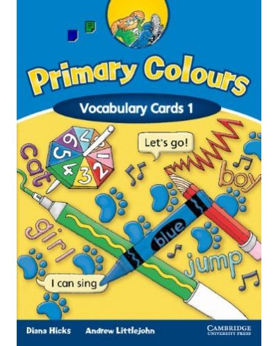 Primary Colours 1: Английски език - ниво Pre-A1 (карти-речник) - 1