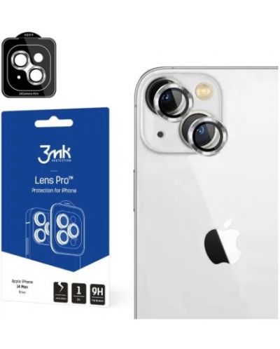 Стъклен протектор 3mk - Lens Protection Pro, iPhone 14 Plus, сребрист - 1