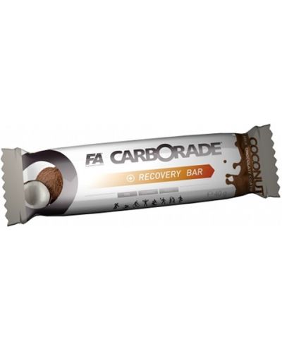 Carborade Recovery Bar, кокос, 24 броя, FA Nutrition - 2