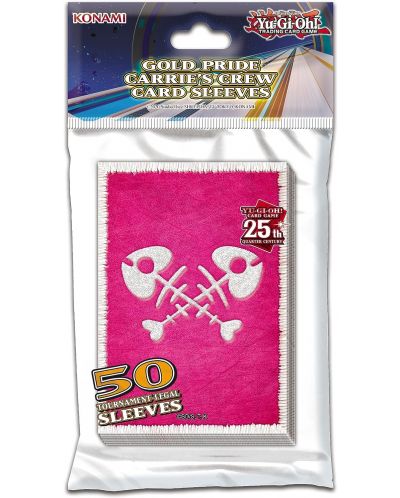 Протектори за карти Yu-Gi-Oh! Gold Pride Card Sleeves (50 бр.) - 2