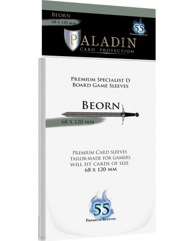 Протектори за карти Paladin - Beorn 68 x 120 (55 бр.) - 1