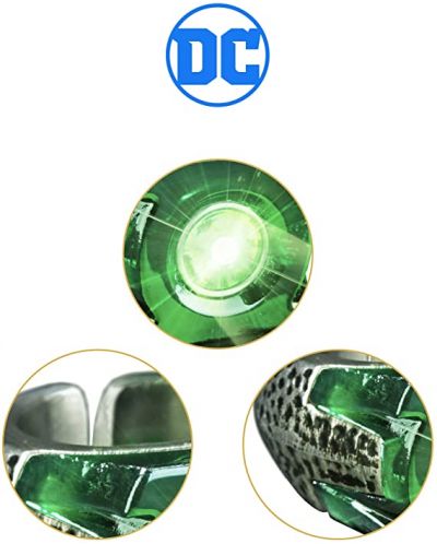 Пръстен The Noble Collection DC Comics: Green Lantern - Light-Up Ring - 3