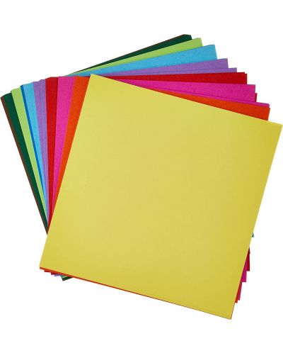 Прозрачна цветна хартия Herlitz - 100 листа, 20 х 20 cm - 2