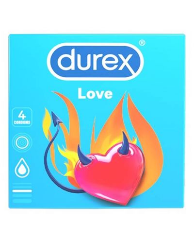 Love Презервативи, 4 броя, Durex - 1