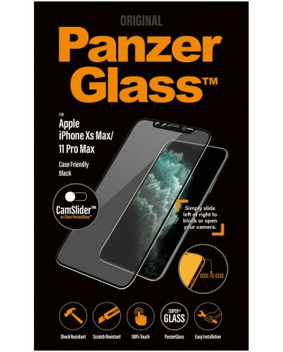 Стъклен протектор PanzerGlass - CamSlide, iPhone XS Max/11 Pro Max - 2