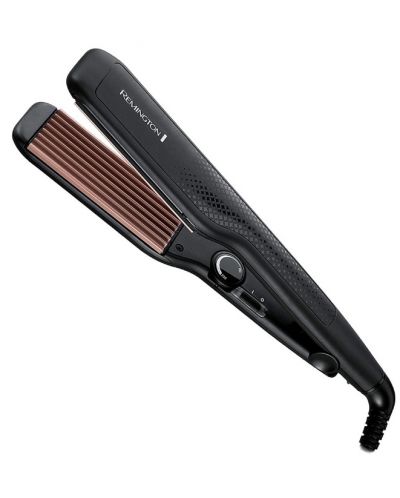 Преса за коса Remington - S3580, 220°C, керамично покритие, черна - 1