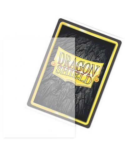 Протектори за карти Dragon Shield - Non-Glare Matte Sleeves Standard Size, Clear (100 бр.) - 2