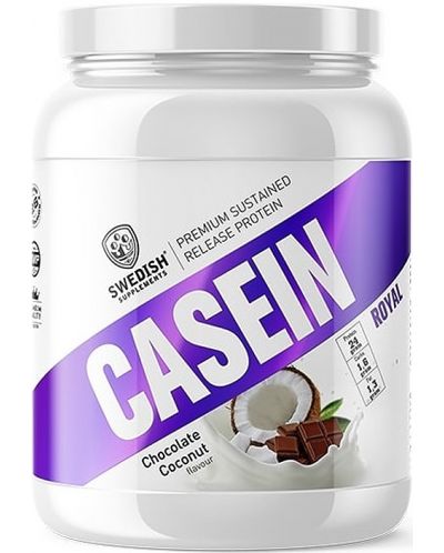 Casein Royal, шоколад с кокос, 900 g, Swedish Supplements - 1