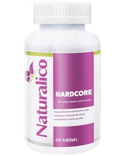 Hardcore, 60 таблетки, Naturalico - 1