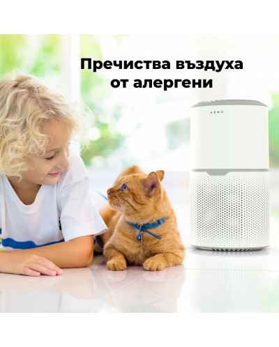 Пречиствател за въздух AENO - AP4, Carbon + HEPA H13, 25 dB, бял - 7