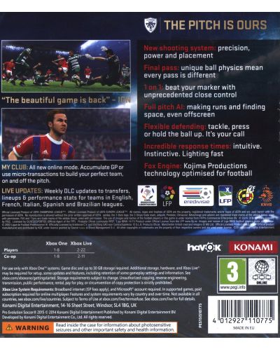 Pro Evolution Soccer 2015 - Day One Edition (Xbox One) - 4