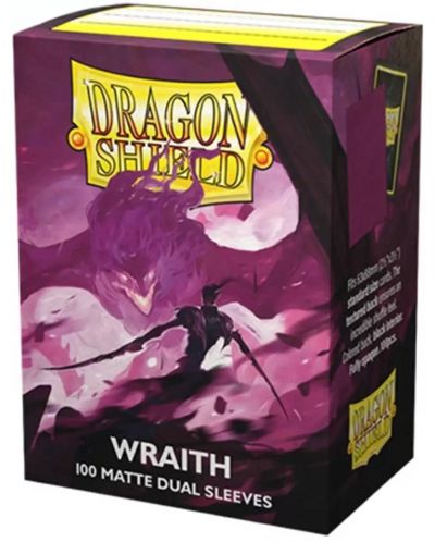 Протектори за карти Dragon Shield Dual Wraith Sleeves - Matte (100 бр.) - 1