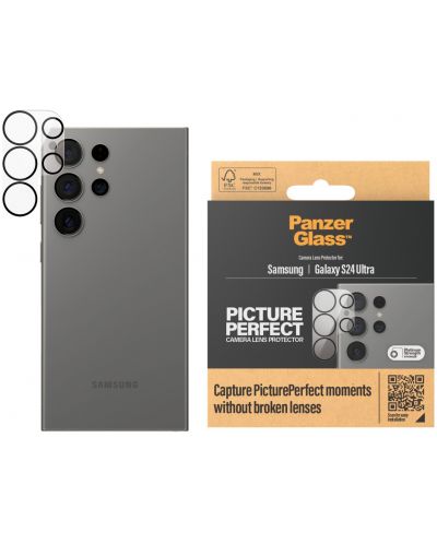 Протектор за камера PanzerGlass - PicturePerfect, Galaxy S24 Ultra - 1