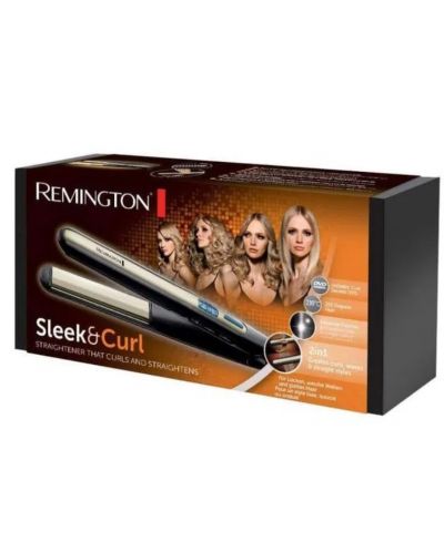 Преса за коса - Remington S6500, 230°C, керамично покритие, черна - 4