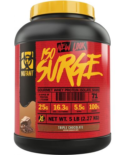 ISO Surge, triple chocolate, 2.27 kg, Mutant - 1