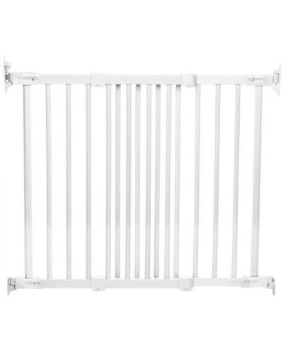 Преграда BabyDan - Flexi fit, Wood, White, 107 cm