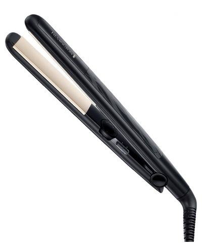 Преса за коса Remington - S3505GP, 230°C, керамично покритие, черна - 1