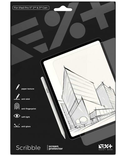 Протектор Next One - Paper Texture, iPad 11 - 9