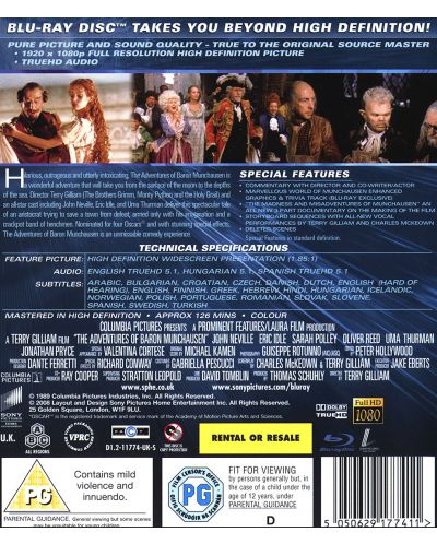 Приключенията на Барон Мюнхаузен (Blu-Ray) - 2