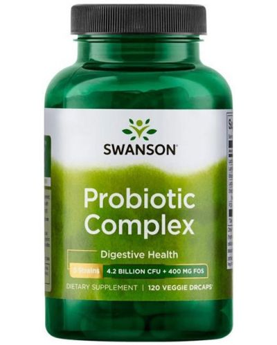 Probiotic Complex, 120 растителни капсули, Swanson - 1