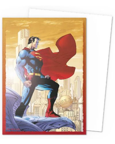 Протектори за карти Dragon Shield - Brushed Art Sleeves Standard Size, Superman 2 (100 бр.) - 2