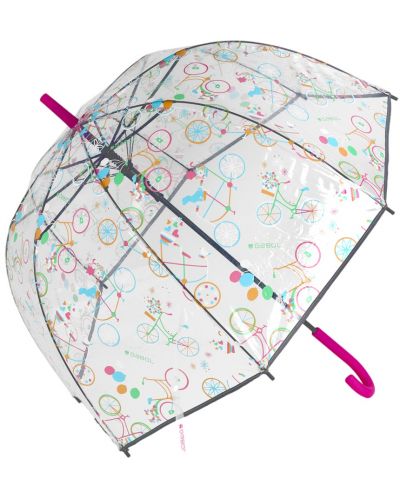 Прозрачен чадър Gabol Fiori - 82 cm - 1
