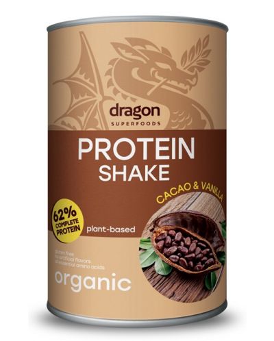 Протеинов шейк, какао и ванилия, 500 g, Dragon Superfoods - 1