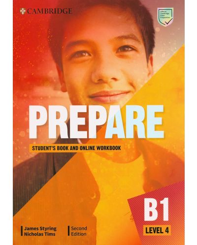 Prepare! Level 4 Student's Book and Online Workbook (2nd edition) / Английски език - ниво 4: Учебник с онлайн тетрадка - 1