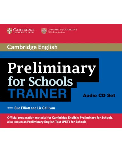 Preliminary for Schools Trainer Audio CDs (3) - 1