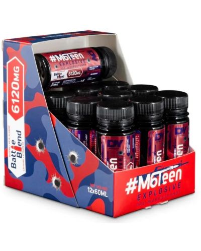 M6Teen Explosive, мохито, 12 шота х 60 ml, Dorian Yates Nutrition - 1