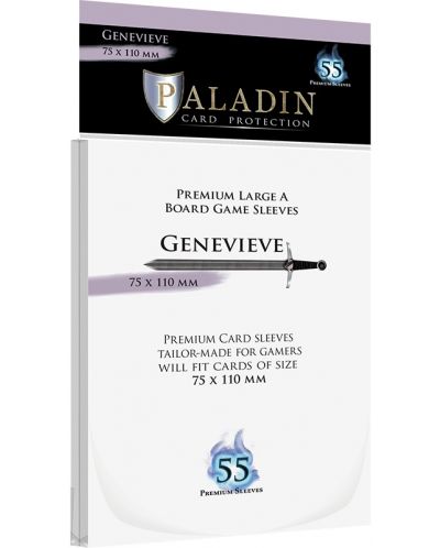Протектори за карти Paladin - Genevieve 75 x 110 (55 бр.) - 1