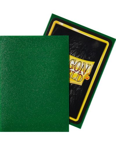 Протектори за карти Dragon Shield Sleeves - Matte Emerald (100 бр.) - 3