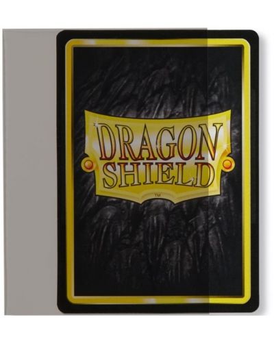 Протектори за карти Dragon Shield - Perfect Fit Sideloader Inner Sleeves, Smoke (100 бр.) - 2