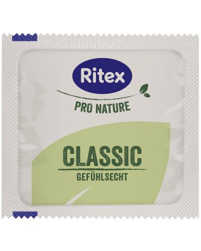 Pro Nature Classic Презервативи, класически, 8 броя, Ritex - 3