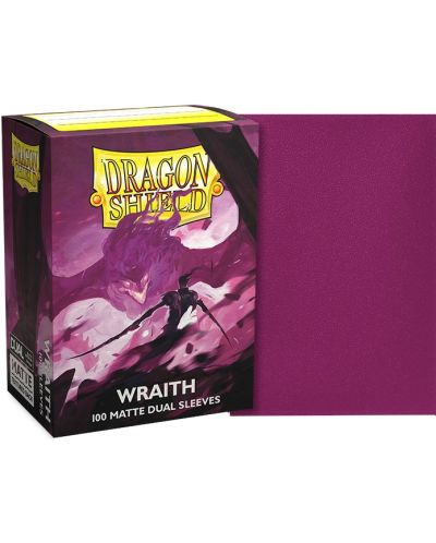 Протектори за карти Dragon Shield Dual Wraith Sleeves - Matte (100 бр.) - 2