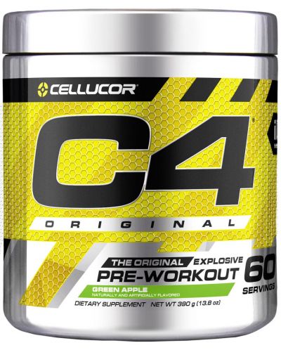 C4 Original, зелена ябълка, 390 g, Cellucor - 1