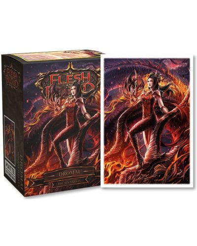 Протектори за карти Dragon Shield Flesh and Blood Uprising - Dromai (100 бр.) - 1