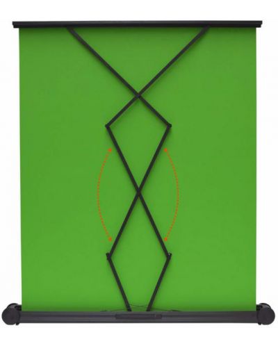 Проекторен екран celexon - Mobile Chroma Key, 92.2'', зелен - 4