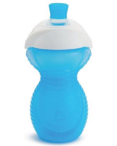 Преходна чаша с мек накрайник Munchkin - 296 ml, синя - 1