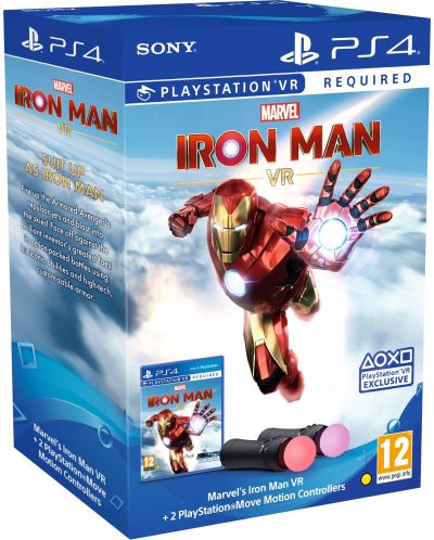 Marvel's Iron Man + PlayStation Move Controlers Bundle (PS4 VR) - 1