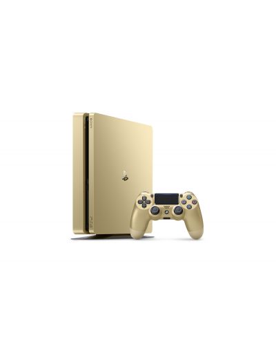 Sony PlayStation 4 Slim 500GB Gold + допълнителен Dualshock 4 Gold контролер - 6