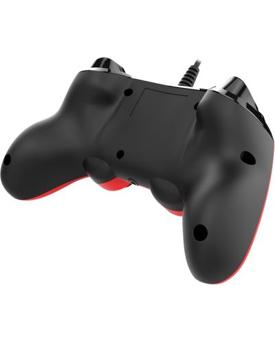 Контролер Nacon за PS4  - Wired Compact, червен - 4