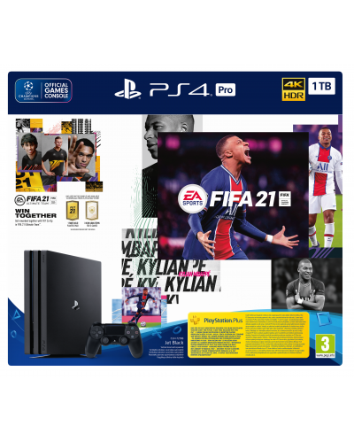 PlayStation 4 Pro 1TB + FIFA 21 - 1
