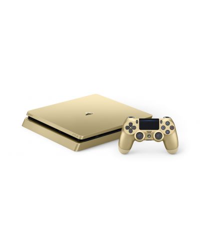 Sony PlayStation 4 Slim 500GB Gold + допълнителен Dualshock 4 Gold контролер - 3