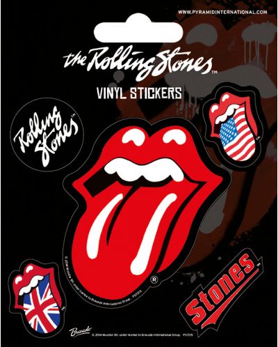 Стикери Pyramid Music: Rolling Stones - Tongue - 1