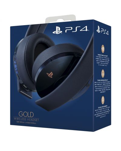 Sony Wireless Stereo Headset 2.0 - Gold/Navy Blue - 500 Million Limited Edition - 1