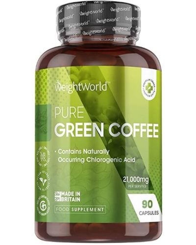 Pure Green Coffee, 90 капсули, Weight World - 1
