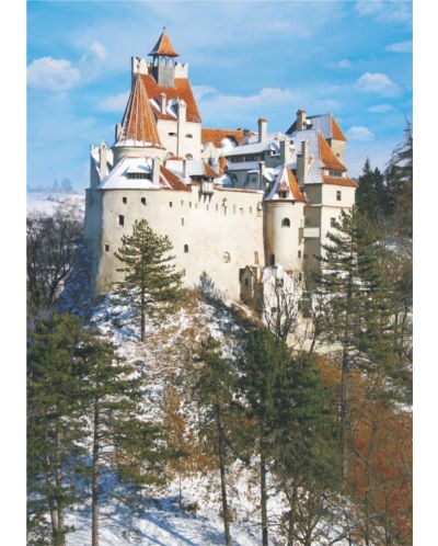 Пъзел Deico Games от 1000 части - Замъкът Бран, Румъния - 2