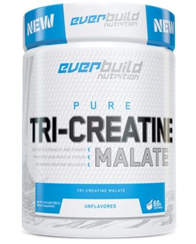 Pure Tri-Creatine Malate, 200 g, Everbuild - 1
